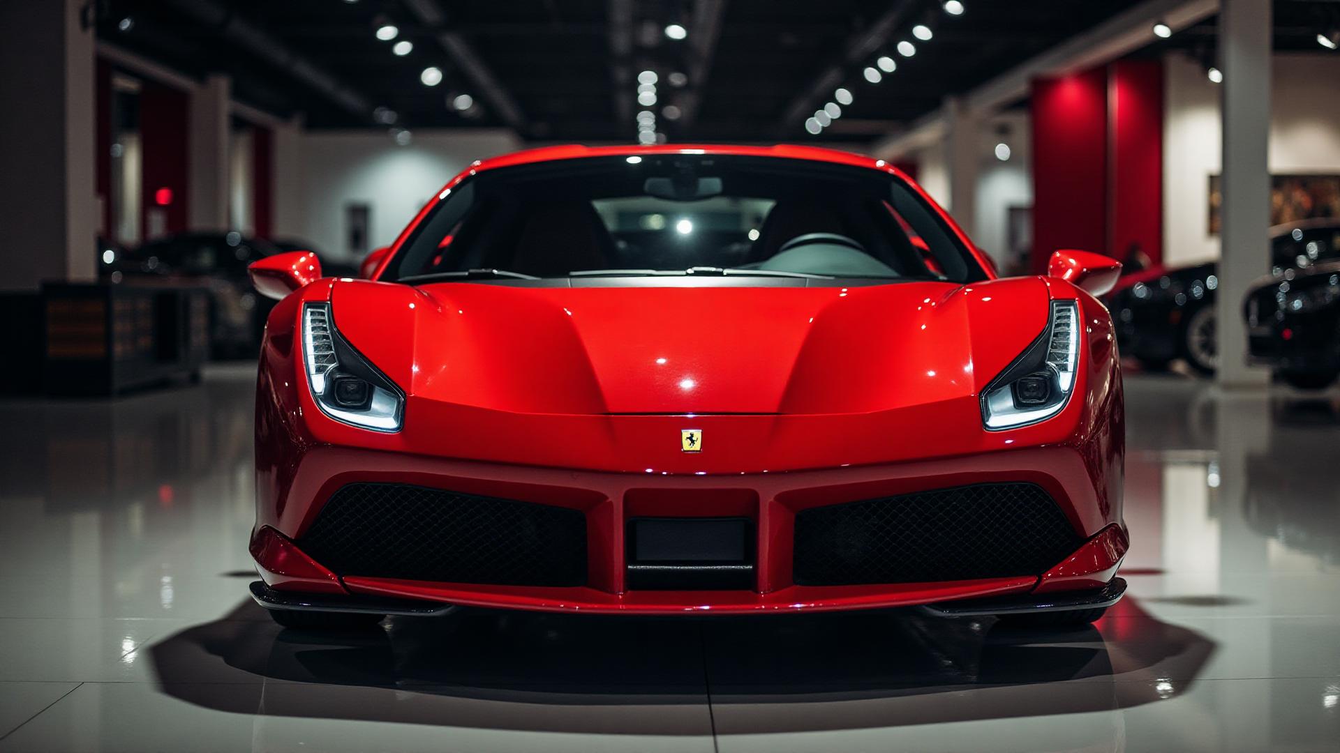 Professional Ferrari car wrap in Singapore