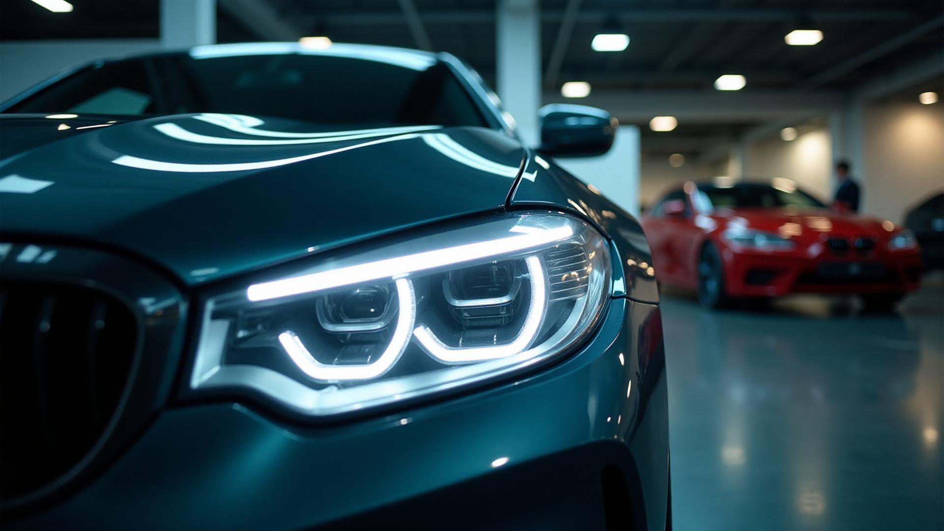 Professional headlight tinting service in Singapore