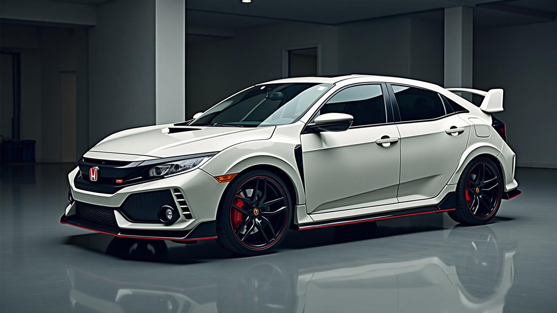 Professional Honda car wrap in Singapore garage